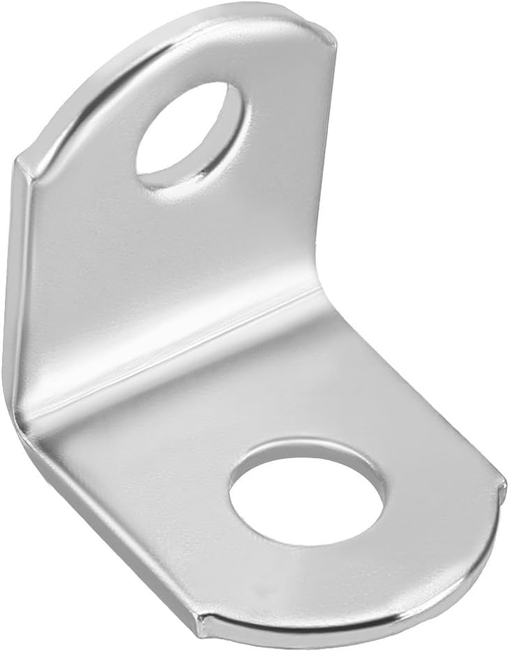 uxcell Stainless Steel Shelves Corner Brace 18mmx18mmx15mm
