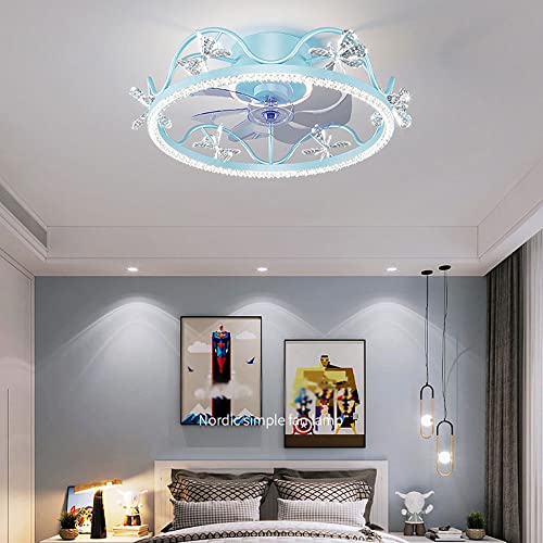 Ventilateur de plafond 3 vitesses avec plafonnier LED 96W
