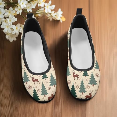Image of Walking Shoes Women Breathe Mesh Slip On Sneakers Women Comfortable Lightweight