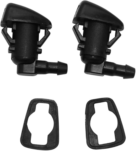 ZHParty 2 Pcs Front Windshield Washer Nozzle Wiper Spray Jet Fits Jeep Grand Cherokee 20112021