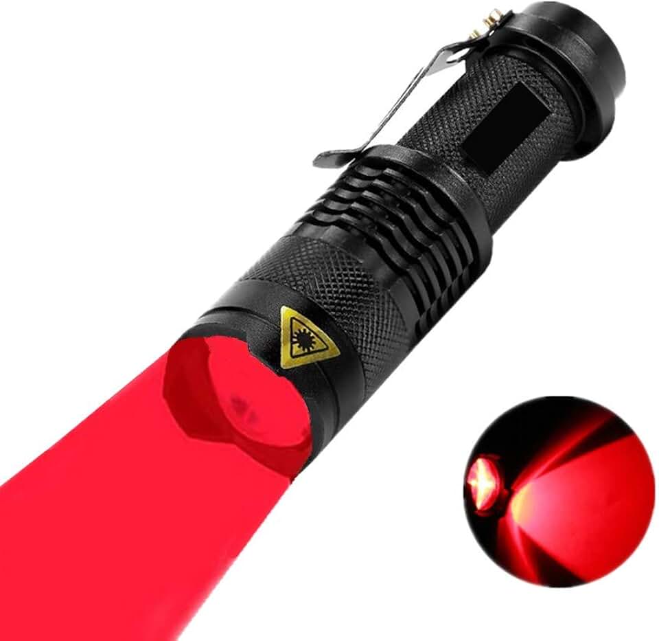 Amazon.co.uk red led torch