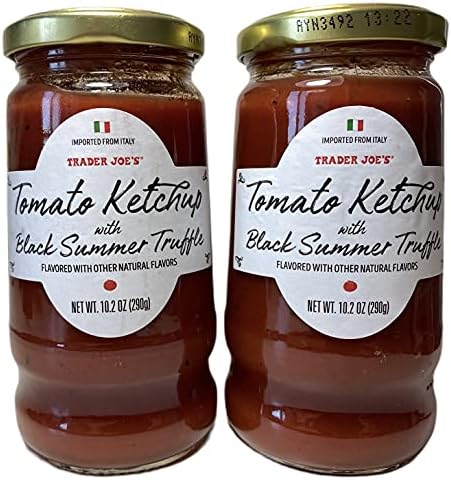 Two Trader Joes Ketchup with Black Summer Truffle 10.2 oz