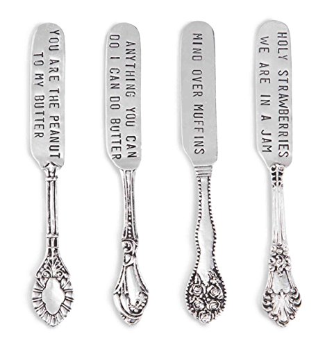 Mud Pie Circa Spreader Set, Silver #TOP1