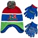 PJ Masks Hat and 2 Pair Mitten or Gloves Cold Weather Set, Little Boys, Age 2-7 (Little Boys Ages 4-7 Gloves Set)