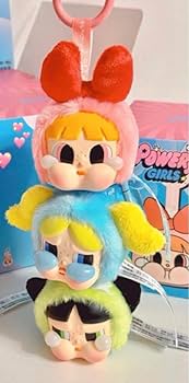 CRYBABY × パワーパフ ガールズ シリーズ がぬいぐるみ Amazon | POPMART CRYBABY × パワーパフ ガールズ シリーズ