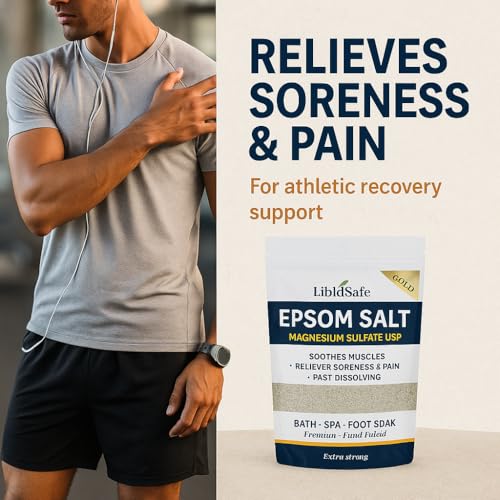 Image of Epsom salt for foot, bath, plant (India's No. # 1)(Pack of 3)