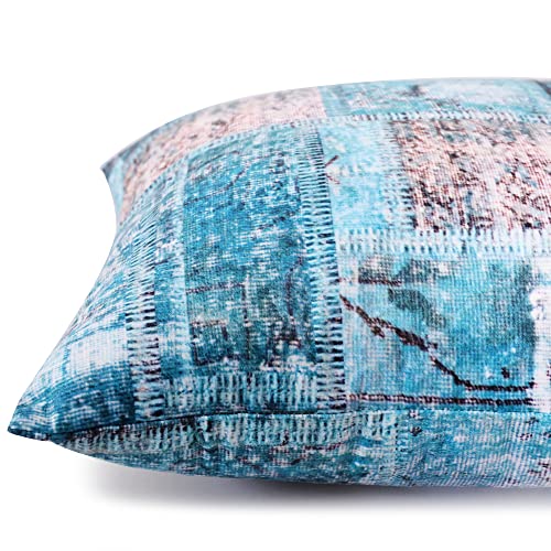 Image of Ravaiyaa - Attitude is everything Pure Velvet Square Cushion Cover Stylish & Comfortable Pillow Cushion Cover for Bedroom, Living Room & Home Decor 2 PC Set (16 inchx16 inch Inches)
