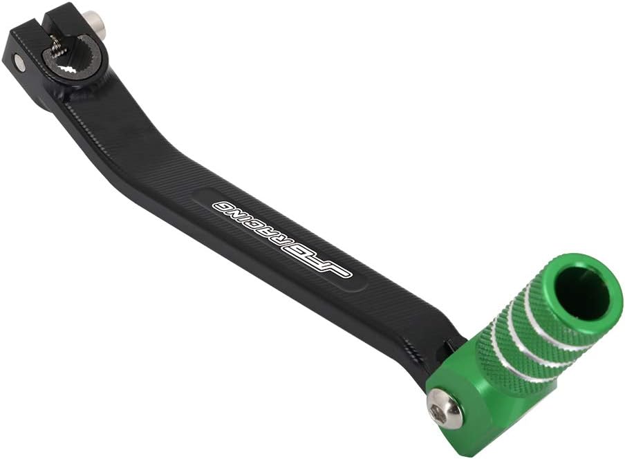 Motorcycle Shift Lever Motorcycle Gear Shift Lever Shifter and Parts CNC Foot Brake Lever Pedal/Fit for Kawasaki KLX250 D-Tracker 2001-2020 KLX300R 2024(Set)