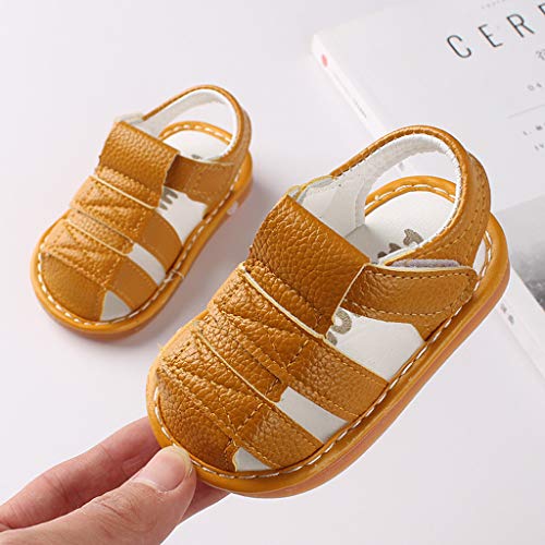 Baby Girls Leather Sandals Strap Open Toe Slides Flat Wide Shoes Summer Lightweight Beach Pool Walking Water Shoes3