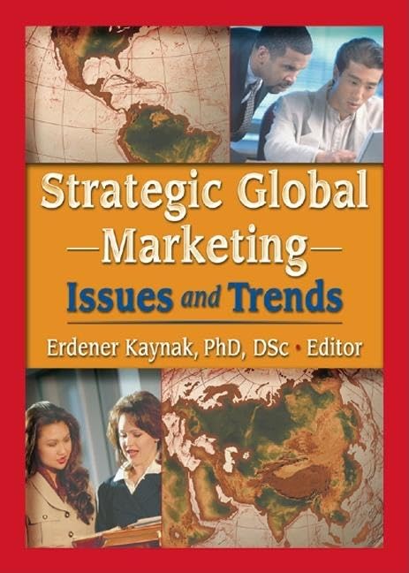 Strategic Global Marketing: Issues and Trends