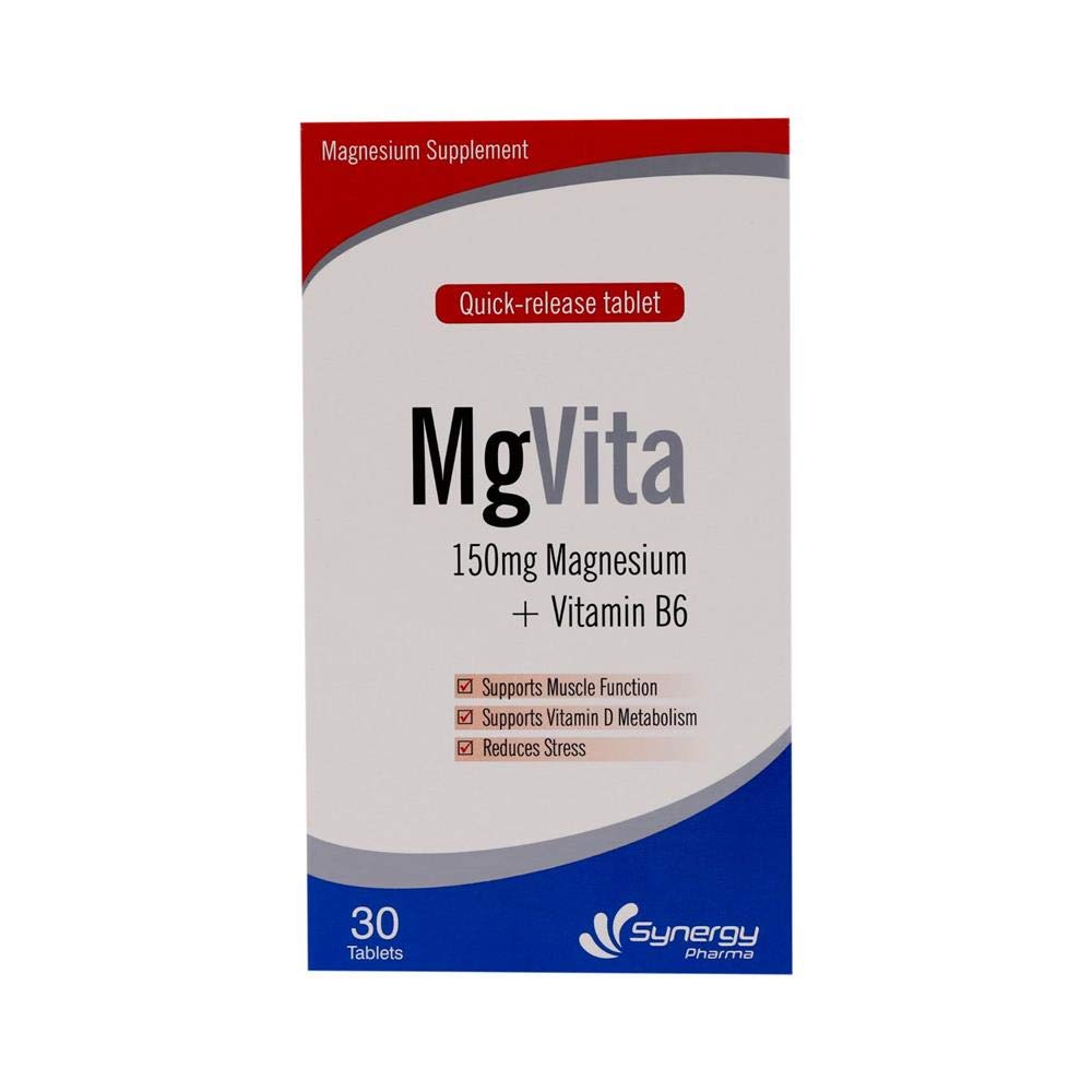 MAGNESIUM Mg-Vita Vitamin B6 Tablets 30's