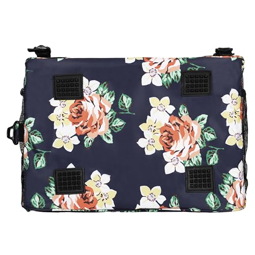 Image of KIKA Pets Goldfinch Cat Bag Carrier | Small Dog Puppy Bag Carrier | Airline Dimension Approved Akasa - Medium Size (17 x 10 x 9 inches), French Peony