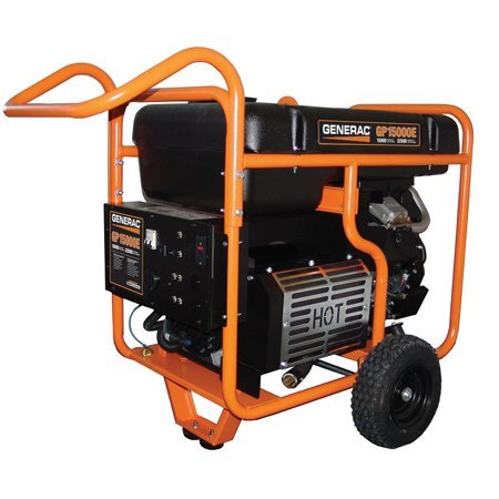 Generac GP Series GP15000E Model 5734-0 Portable Generator (49 State)