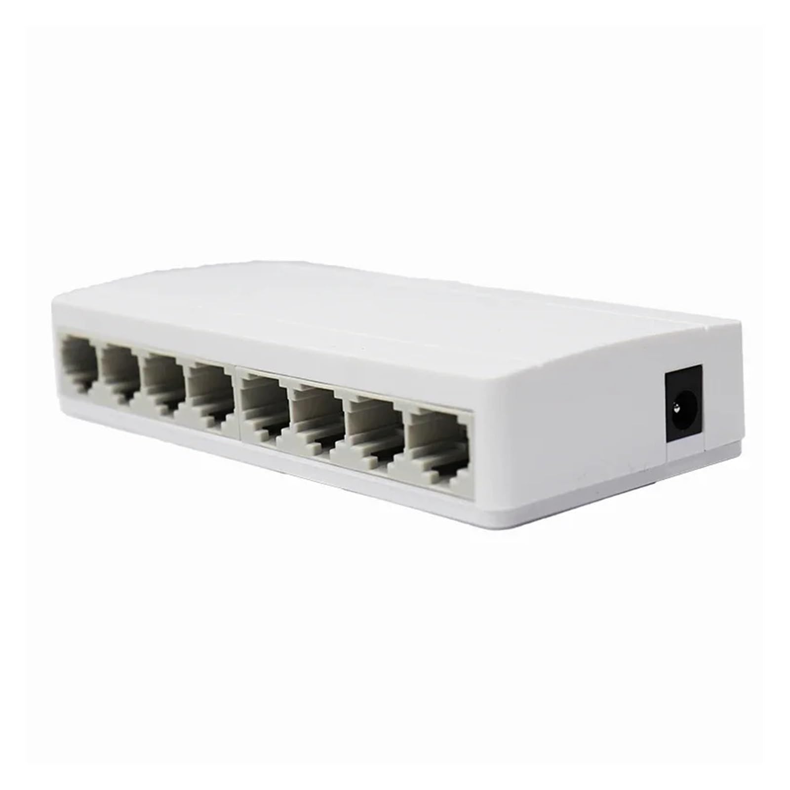 8-portowy przełącznik Gigabit Ethernet, pulpit, przełącznik sieciowy 10/100/1000 Mb/s, Plug & Play(1000 Mbps-E/*U Plug)