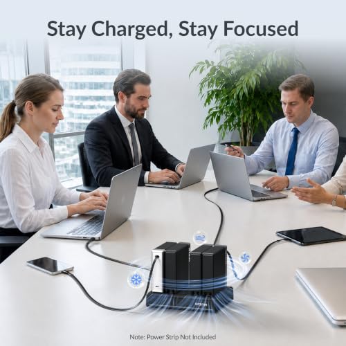 Image of Gitryin 140W GaN Retractable USB C Laptop Charger, for MacBook Pro Charger | Computer Charger with 31.5in Type-C Cable, 2 USB C Ports, Fast Charging for MacBook Pro /Air, iPad, iPhone 17 /16, Black