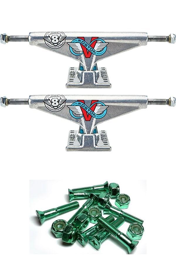 Venture Trucks Eric Koston V8 Polished Skateboard Trucks - 5.8