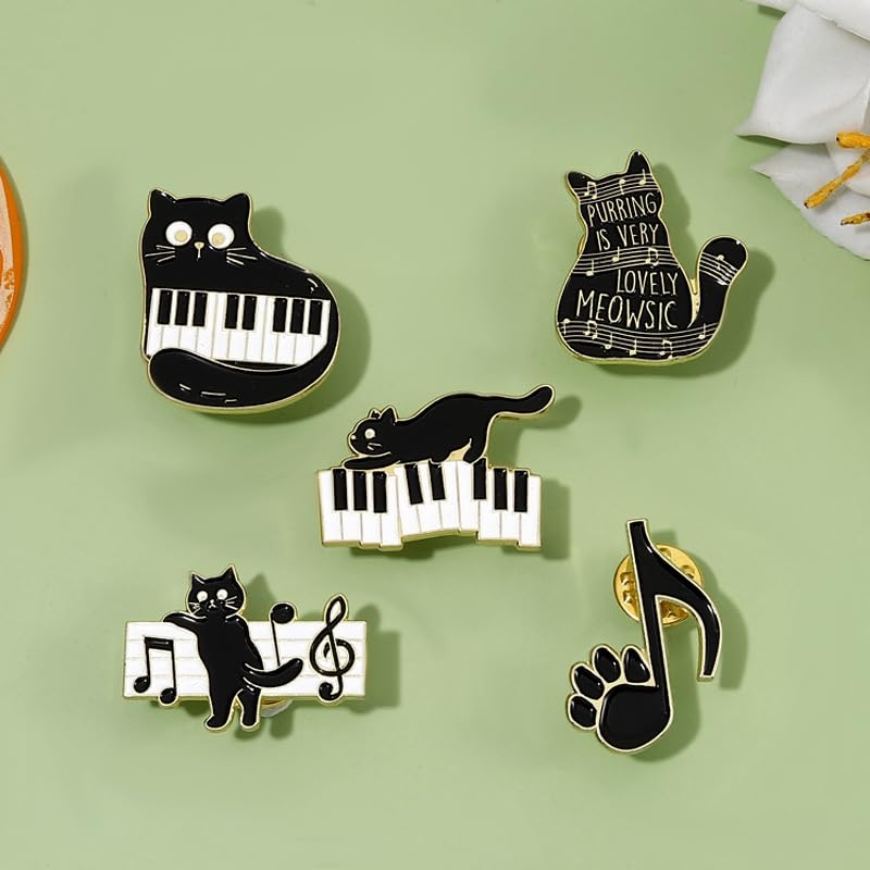 Image of Cute Cartoon Brooch Pins Enamel Brooches Lapel Pins Badge for Women Girls Children for Clothing Bag Decor