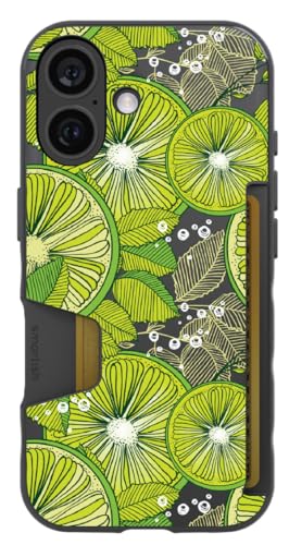 Image of Smartish - Lime Time - iPhone 16 Wallet Case - Wallet Slayer Vol 1 [Slim + Protective] Credit Card Holder - Fits iPhone 16
