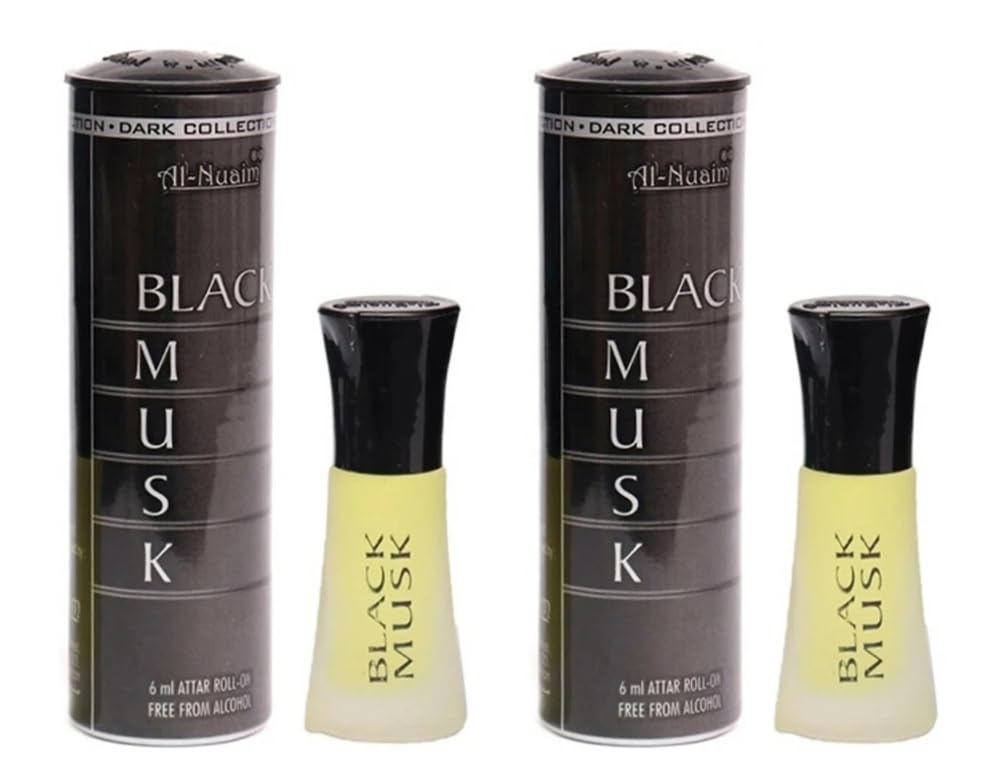 Black Musk Attar Pure Blend Perfume Oil, Long Lasting, Woody Musk with Amber Notes, Unisex Luxury Attar for Daily Wear, 6ml, pack of 2-image-22