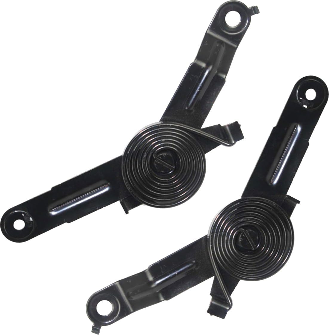 APDTY 170267 Hood Hinge Spring Loaded Set; Left & Right