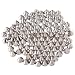Paradise Kiss Approx 100pcs 10mm Silver Acrylic Bullet Spike Cone Studs, Beads, Sew On, Glue On, Stick On, DIY Garments, Bags & Shoes Embellishment