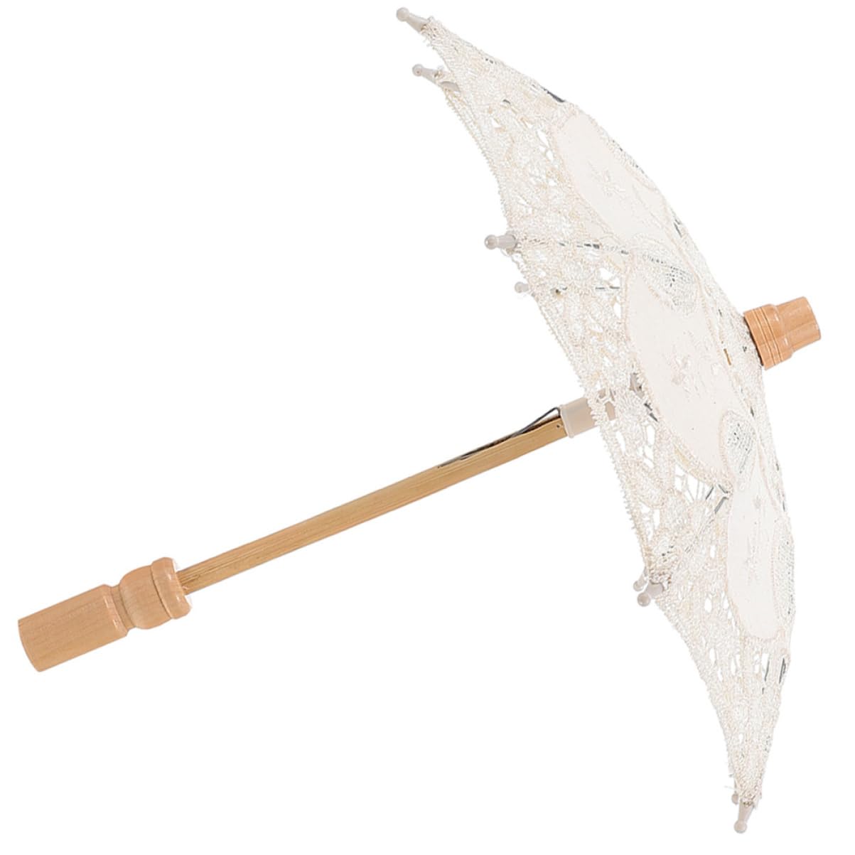 CALLARON 3stücke Hochzeits-regenschirm Aus Spitze Mit Stickerei Eleganter Brautschirm Für Fotoshootings Leicht Und Tragbar Romantisches Hochzeitszubehör Für Stilvolle Hochzeiten