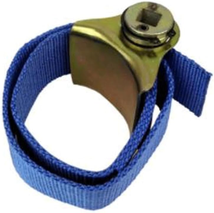 1PC Adjustable Truck Car Oil Filter Wrench 40-180mm Range Oil Filter Wrench Remover Puller Canvas Belt Set(D)