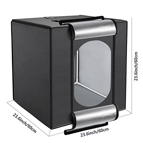 Tenda Mini Studio Portátil 60x60 Lâmpada Interna LED