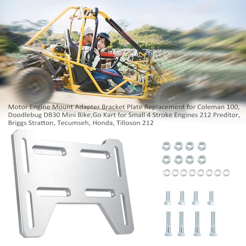 Plaque de support de moteur pour 212 Preditor Briggs Kart - 3