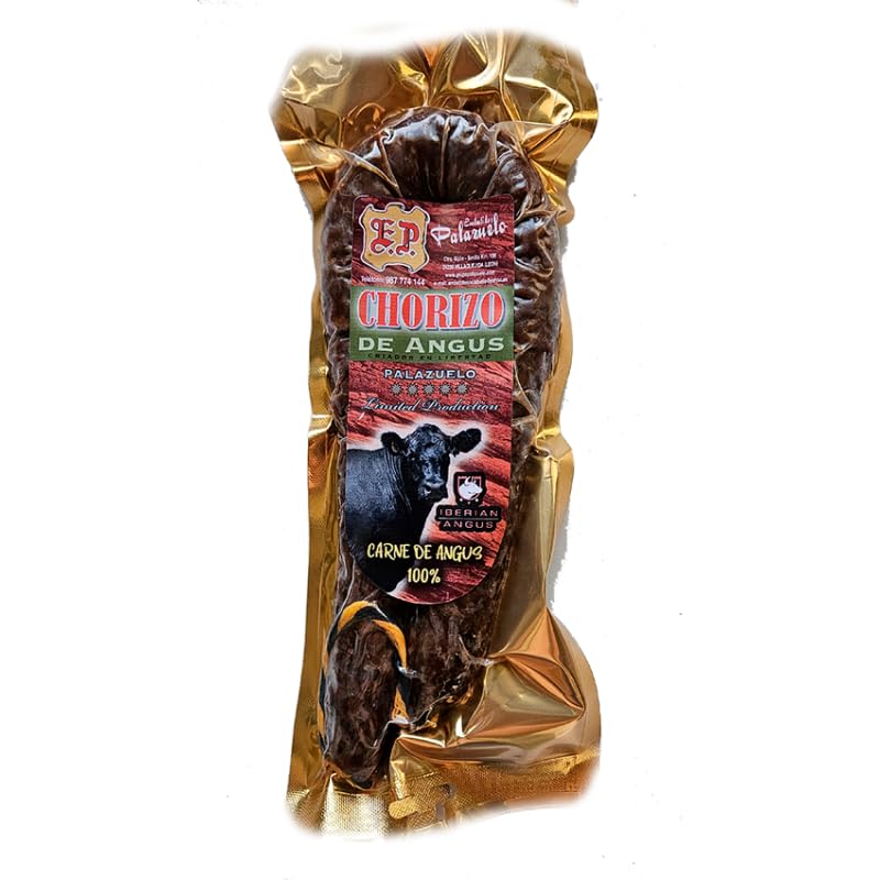 Chorizo de Vaca Raza Angus Curado Auténtico de León Envasado al Vacío