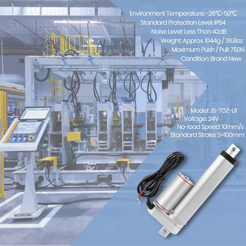 Linearantriebe, 24V Linearantriebe, Linearantriebe Mit Einem Maximalen Hub Von 100MM Und 750N Eignen Sich FüR Anwendungen In Der Elektronik, Elektrische TüRöFfner Und Automotive