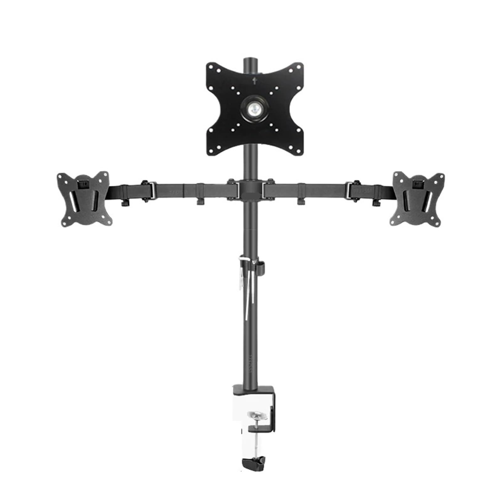 Support double moniteur bureau T902-B3 bras écran pc rotatif 360 degrés universel