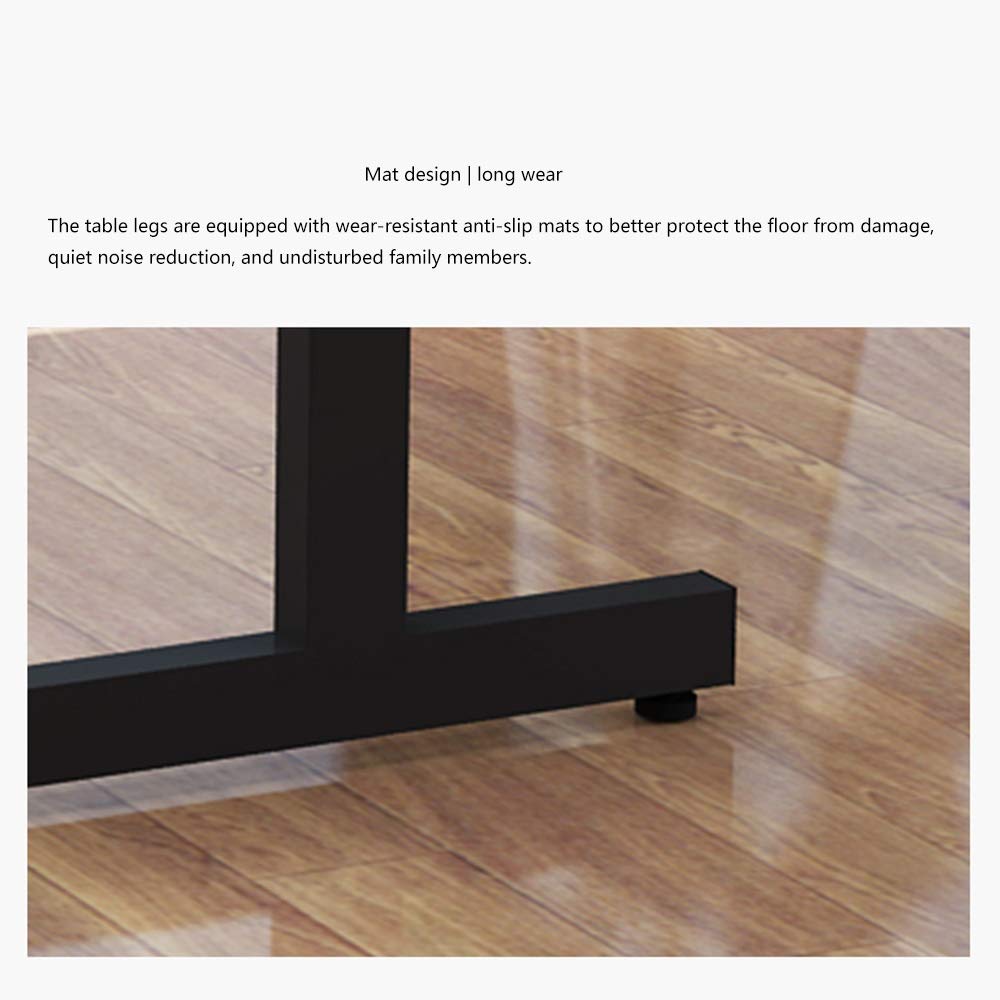 mesas Plegables Equipo Portátil Soporte Ajustable Elevable Escritorio del Ordenador Portátil Tabla Solape Lateral de Cama Sofá Enfermería Hospitalaria de Lectura Comer - Negro