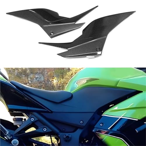 Capot de carénage Kawasaki Ninja 250 EX ailettes protection réservoir carbone moto