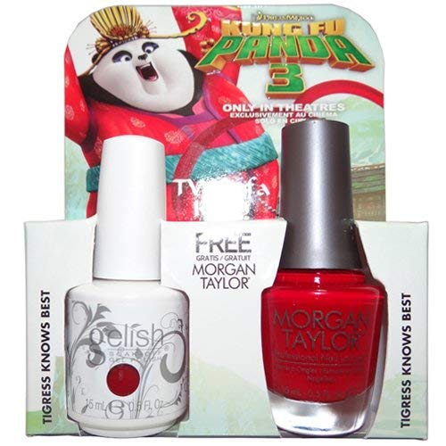 Harmony Gelish & Morgan Taylor Kung Fu Panda Collection "Tigress Knows Best"