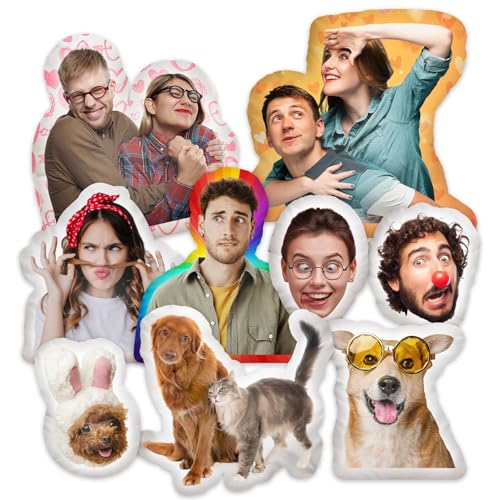 Custom Pillow - Custom Pet Pillow with Photo - Funny Valentines Day Gifts for Boyfriends -...