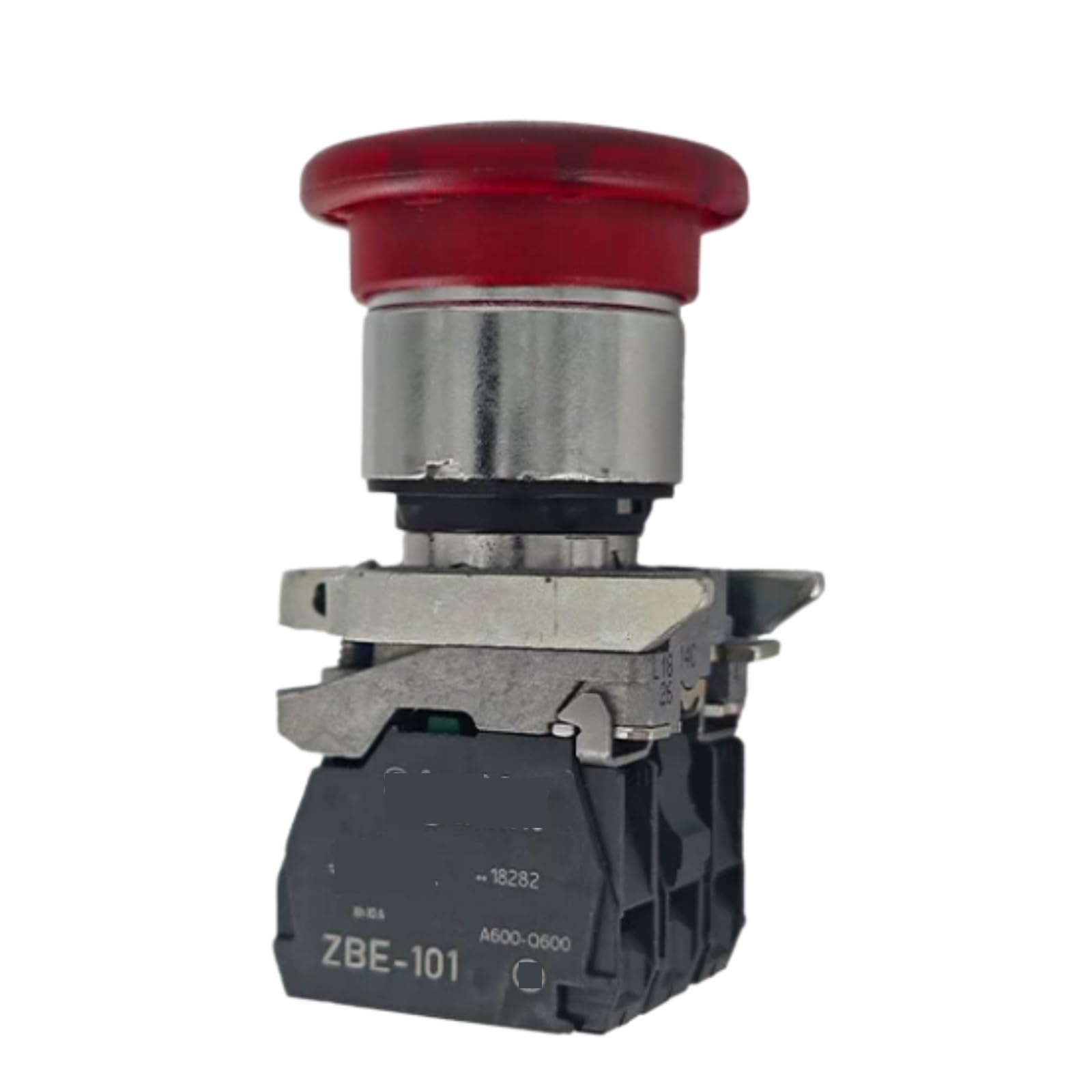JHSLJCQS Emergency Stop Button ZB4BW643+ZB4BW0G15 110V, 1NO+1NC Push Button Switch