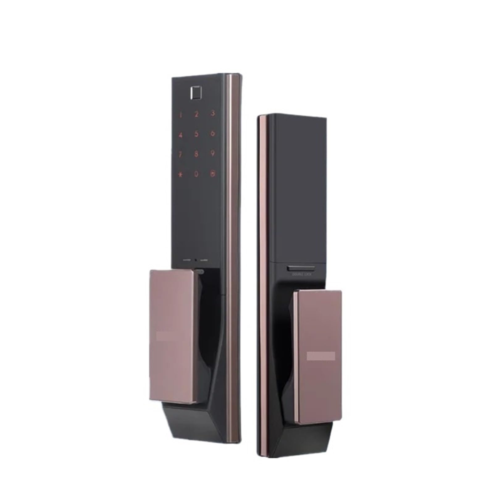 Compatible for Samsung Smart Fingerprint Digital Doorlock SHP-DP738 Security Automatic Electronic Home Lock English Version Password,Card,Key(Push from Outside)