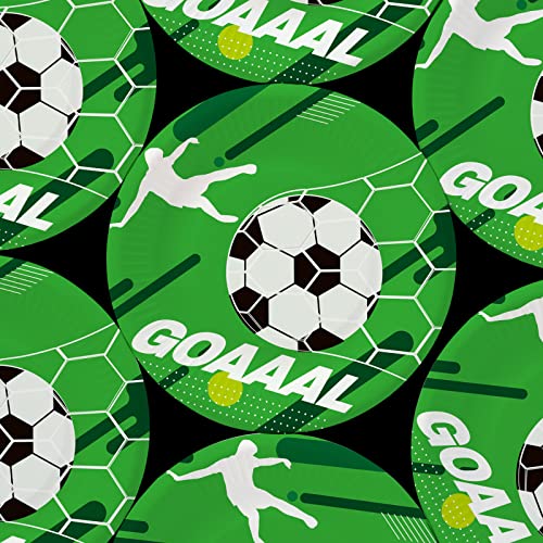Soccer Party Supplies, Disposable Dinnerware Set Includes Football Plates Napkins And Forks Birthday, Baby Shower, Kids Party And Sports, 96 Pcs Soccer Themed Dinnerware Sets Serves 24 Guests #TOP6