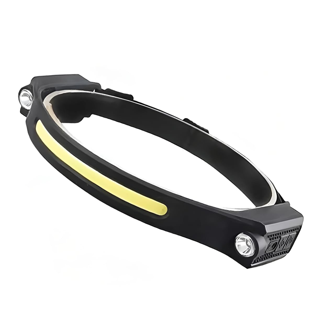 Domira Black Head Torch Rechargeable Waterproof – Led Headlamp With Flash Modes, Hiking Head Torchs, Camping Headlight, Hard Hat Light, Fishing Head-Tourch
