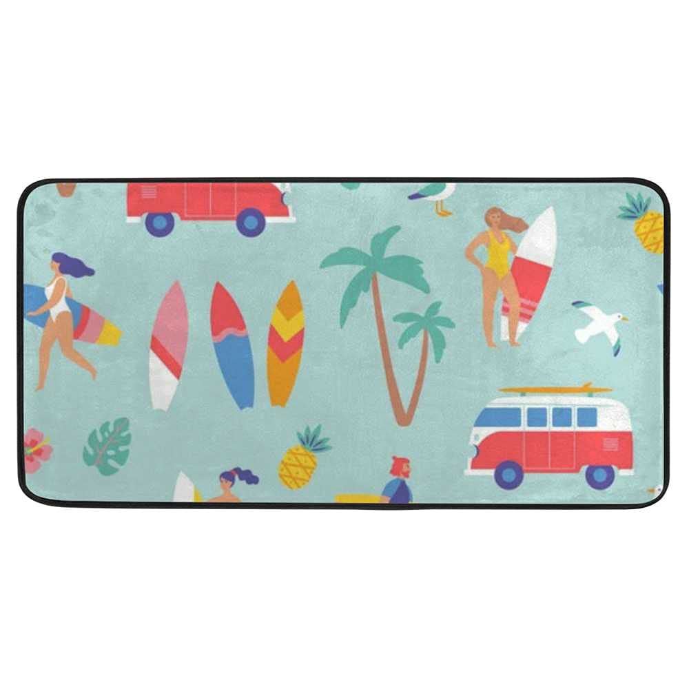 Tapis de cuisine paysage marin pour la décoration du salon et de la chambre