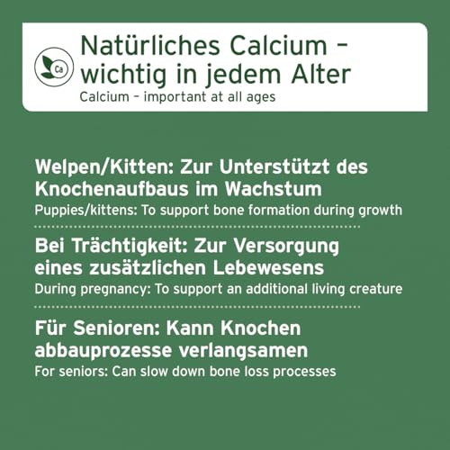 AniForte Eierschalenpulver für Hunde & Katzen 250 g – Natürliche Kalzium Quelle, Unterstützt Knochen & Zähne, Eierschalen Pulver zum Barfen, Calcium für Hunde, hohe Bio Verfügbarkeit