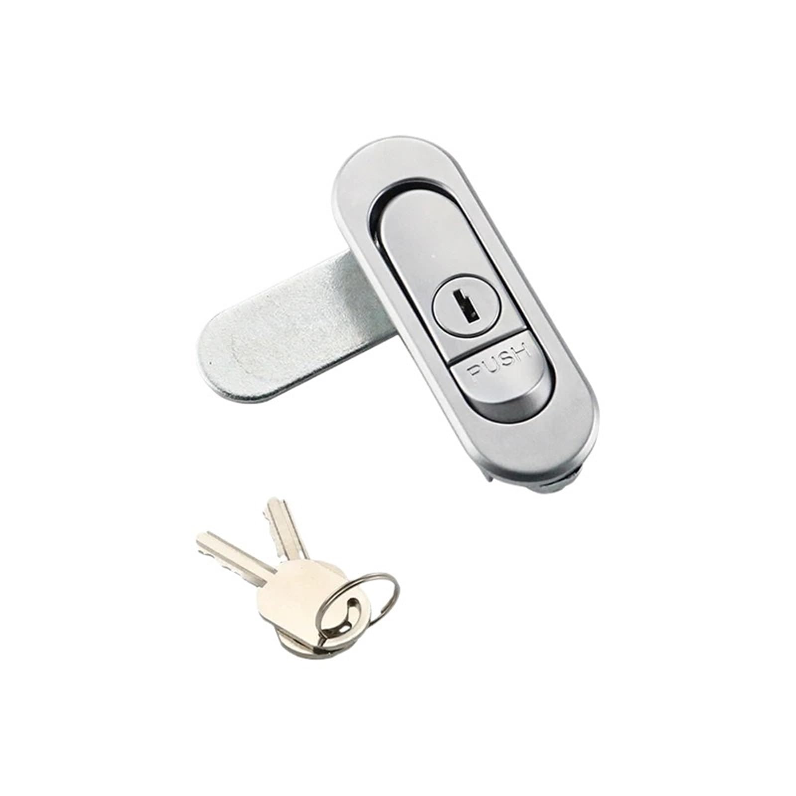 Serrure de porte d'armoire XG092-010 à poussoir et verrouillage fluide