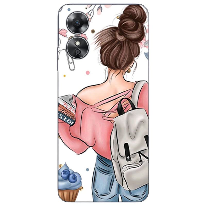 RAIBA Oppo A17 Back Cover Plastic [for Girls Boys] 3D Printed Cute Girl Pattern Back Cover Compatible for Oppo A17 - Multi-Coloured (B0BQDVFW6Q) Amazon Price History, Amazon Price Tracker
