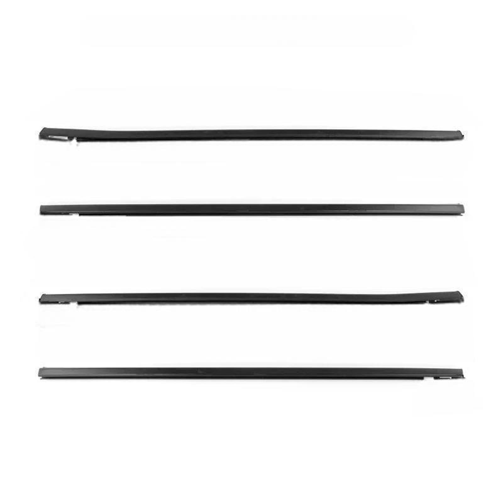Snwdbh 2016-2019 Car Window Sealing Strip For Civic Sedan 2006-2019 Door Glass Weatherstrip Belt Moulding Trim Rubber Outer Seal Belts Exterior Belt(2016-2019)