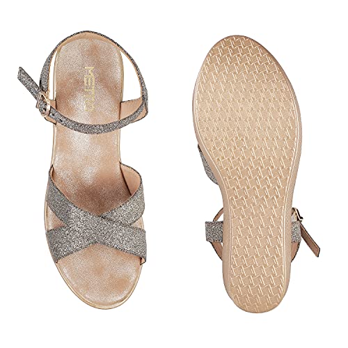 Image of Metro Women Synthetic Sandals (34-9619)