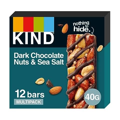 KIND Gluten Free Dark Chocolate Snack Bars Cover