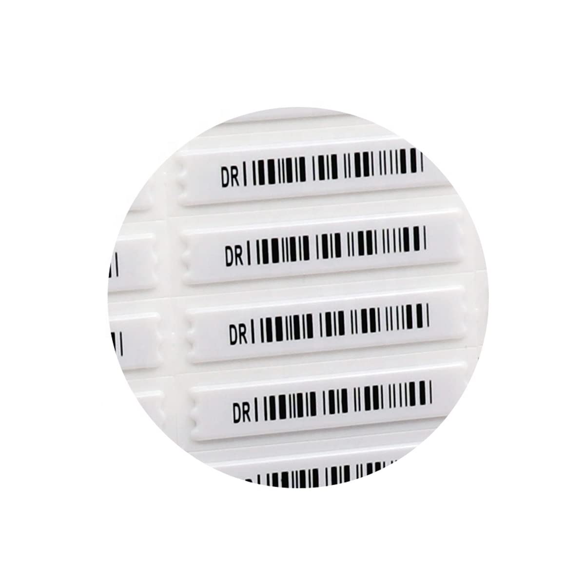 Etichette di sicurezza AM 58kHz etichette di sicurezza adesive 5000 Pz - Compatibile con sistemi magnetici EAS per apparecchiature antifurto al dettaglio