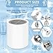 4 Pack 20 Stage Shower Head Filter, Shower Filter Replacement Cartridge for Hard Water, Universally Compatible With Any Similar Design, High Output, Clean and Softener Water