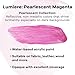 Jacquard Lumiere 2.25oz Fabric Paint Pearlescent Magenta - Metallic Paint for Fabric Leather Canvas Paper and Wood - Light-bodied Metallic Acrylic Paint - Lightfast & Vibrant Metallic Acrylic Paints